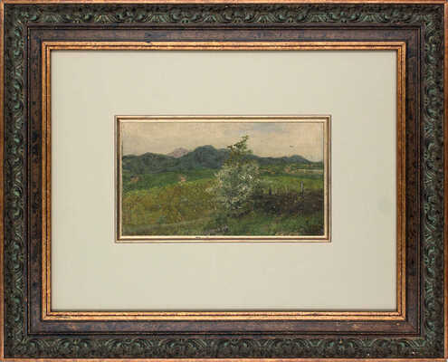 Киселёв Александр Александрович. В окрестностях Алушты. Этюд